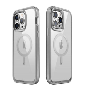 Elegant iPhone 14 Pro Max Case 6.7" Strong Edges Slim Frame Clear Protective Case with Built-in Screen Protector Compatible Shockproof Thin Clear Case Luxury Case For Smartphone