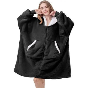 Elegant Large Sweatshirts Woman Oversized Hoodie Winter Blanket With Sleeves Fleece Warm Giant Blanket Hoodies Women Sweatshirts  Long Blanket with Sleeves for Winter Hooded Sweatshirt for Women and Men Pullover
