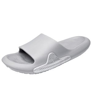 Elegant Men Black Soft Slides Light-Weight Anti-Slip Home Slippers Summer Anti-Odor House Shoes Unisex Shower Bathroom Slipper EVA Massage Foam Super Soft Non-Slip Slippers