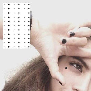 Elegant Small Waterproof Temporary Tattoo Sticker Makeup Flame Finger Black Square Rose Flower High Quality Design For Womens