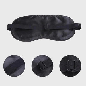 Elegant Soft Silk Eye Cover Sleeping Eye Mask Elastic Women Eye Patch Comfortable Super-Smooth Eye Mask For Sleep