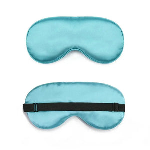 Elegant Soft Silk Eye Cover Sleeping Eye Mask Elastic Women Eye Patch Comfortable Super-Smooth Eye Mask For Sleep