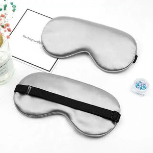 Elegant Soft Silk Eye Cover Sleeping Eye Mask Elastic Women Eye Patch Comfortable Super-Smooth Eye Mask For Sleep