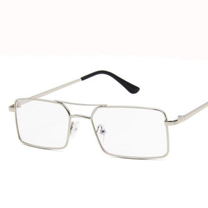 Elegant Square Sunglasses For Women Luxury Eyewear For Women/Men High Quality Metal Glasses For Women Outdoor Lightweight Sunglasses For Men Retro Design