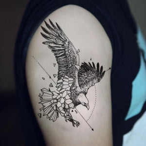 Elegant Temporary Waterproof Tattoos Big Tribal Sticker Black Large Body Art Makeup Fake Tattoo For Mens Womens