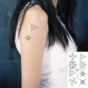 Elegant Waterproof Temporary Tattoo Sticker Cat Fox Flash Tatoo Neck Hand Modern Tattoo Stickers Butterflies Cats For Womens