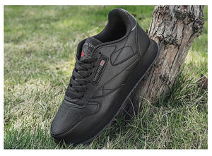 Elegant White Leather Mans Womens Sneakers Summer Lace-Up Trainers Gym Tennis Running Breathable High Quality Sport Women Mesh Wokrout Casual Slip On Flats Sneakers
