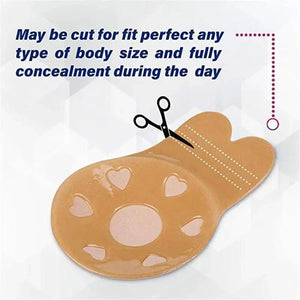 Elegant Women's Invisible Bra Super Push Up Seamless Self-Adhesive Sticky Wedding Party Front Strapless 8 10 12.5cm Cup Fly Bras