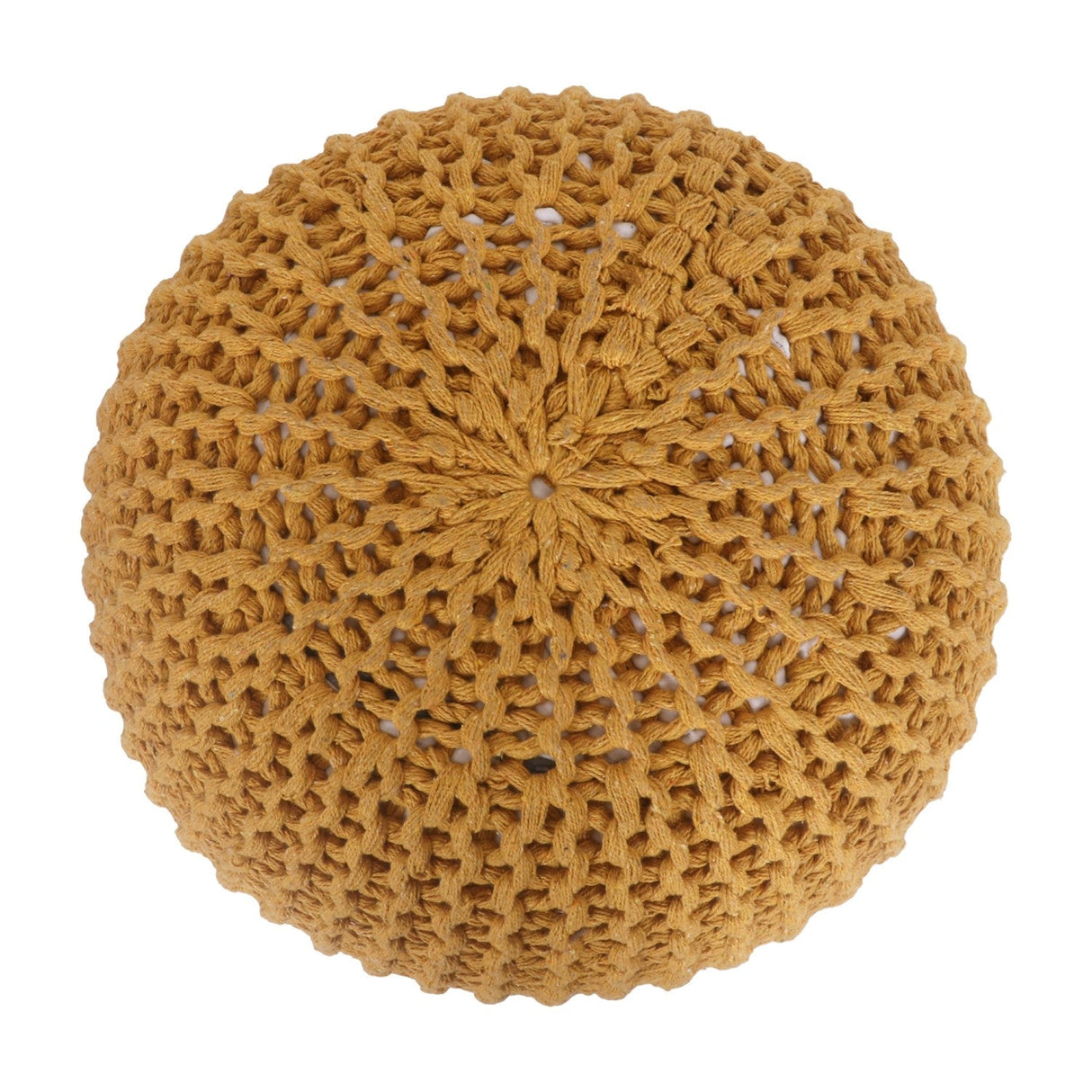 Mylah Hand Knitted Pouf