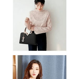 Eye-Catching Snow White Female Bag For Ladies With Phone Pocket Zipper Leather Bag For Women Shoulder Crossbody Bags