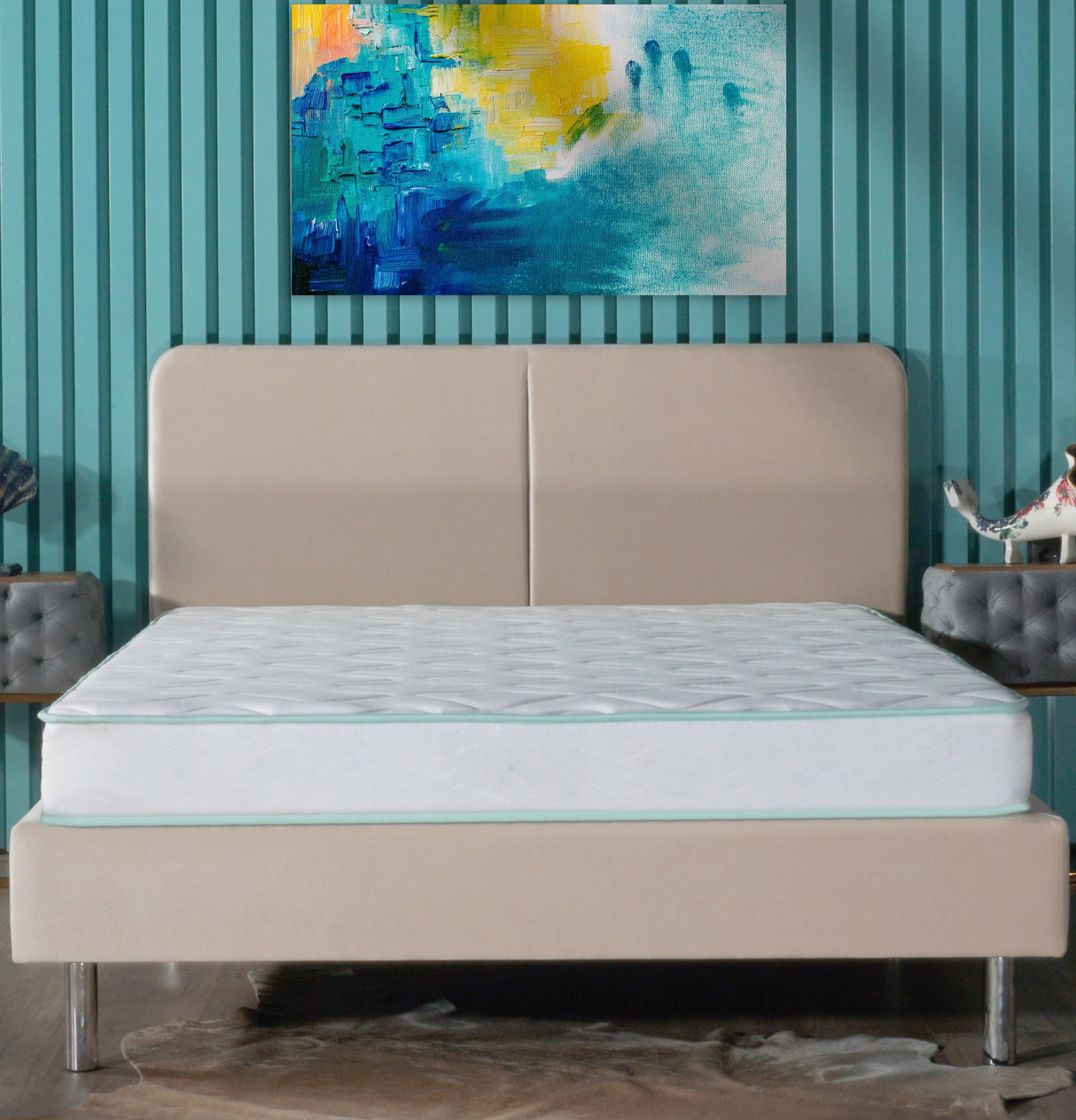 6" Medium Innerspring Hybrid Mattress by Couch.com