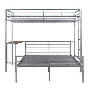 Bunk Bed With Desk, Ladder And Quality Slats For Bedroom by Couch.com
