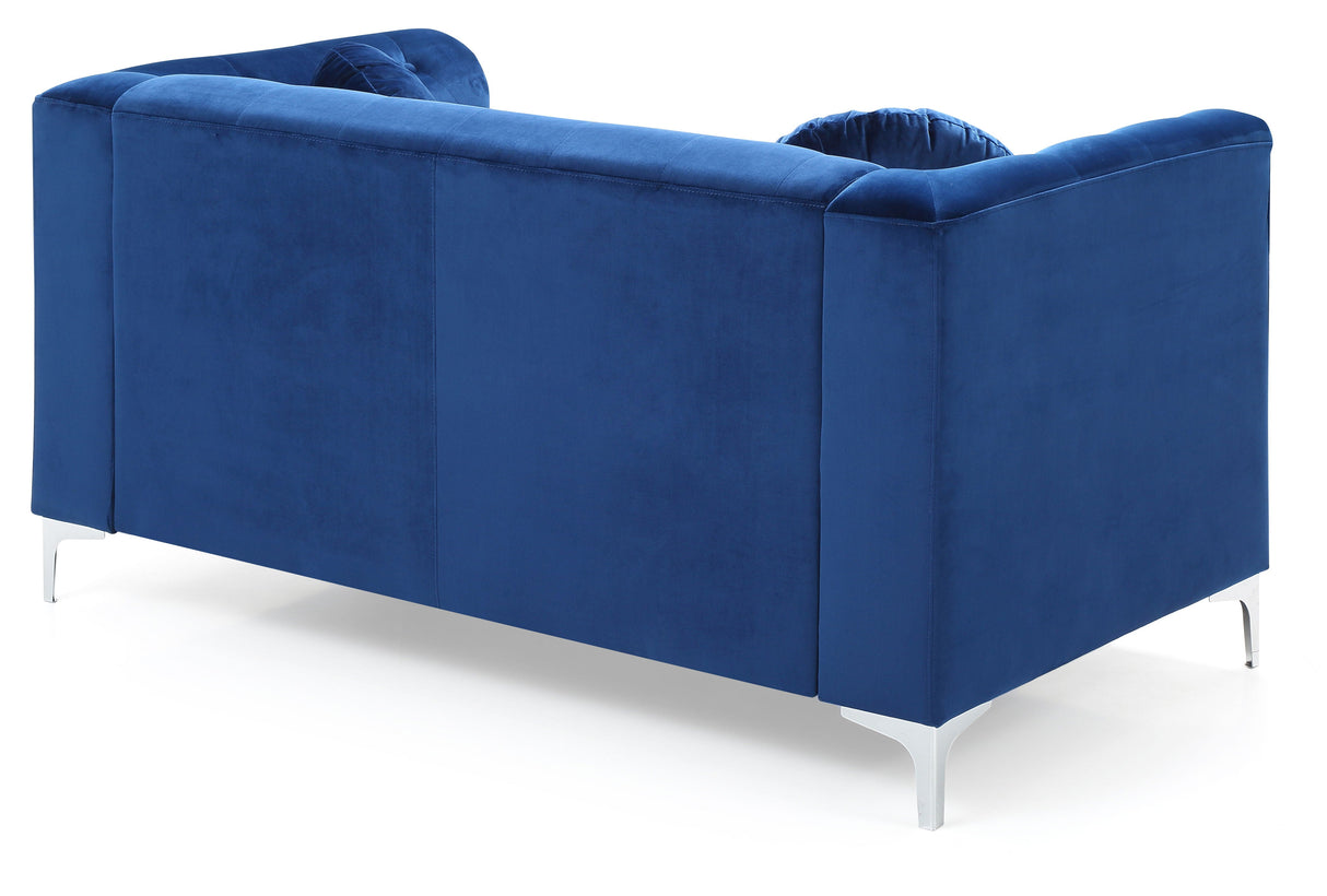 Stylish Sloped Arm Loveseat by Couch.com