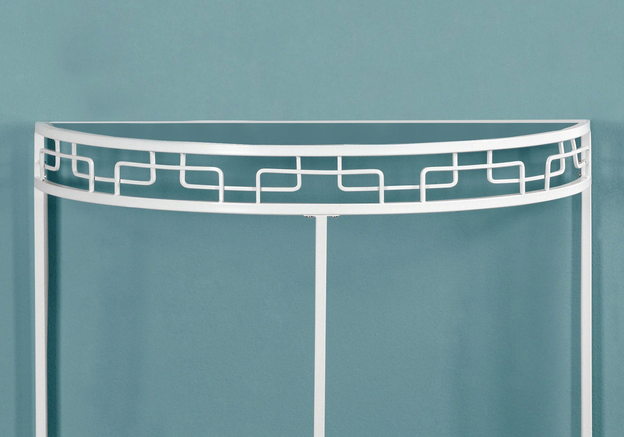 Accent Console Table For Entryway, Contemporary And Modern - White by Couch.com