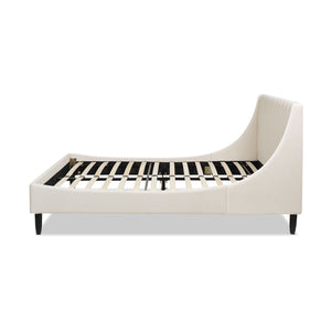 Aspen - Vertical Tufted Modern Headboard Platform Bed Set by Couch.com