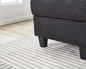 2 Piece Upholstered Cozy Comfortable Sectional by Couch.com