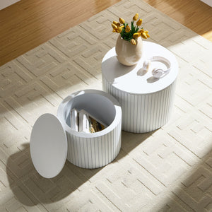 Handcrafted Nested Table Set, 2 Pieces by Couch.com