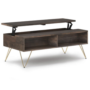 Hunter - Handcrafted Lift Top Coffee Table by Couch.com