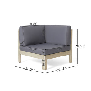 Brava - X Back Corner Chair by Couch.com