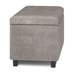 Cosmopolitan - Upholstered Storage Ottoman by Couch.com