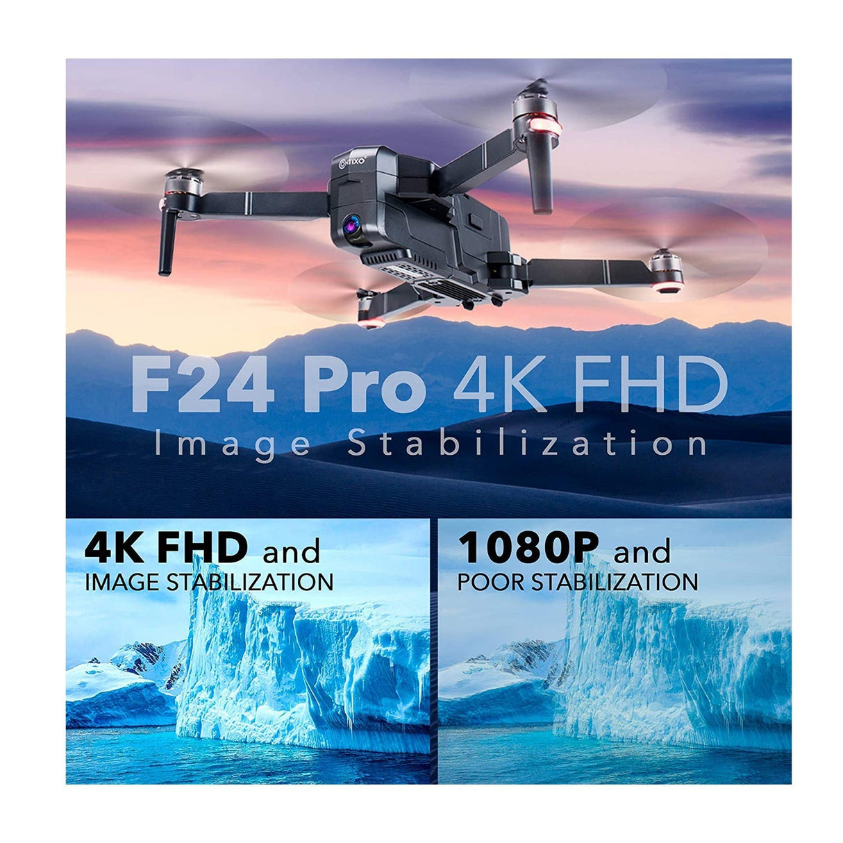 Contixo F24 Pro Drone With 4K Camera