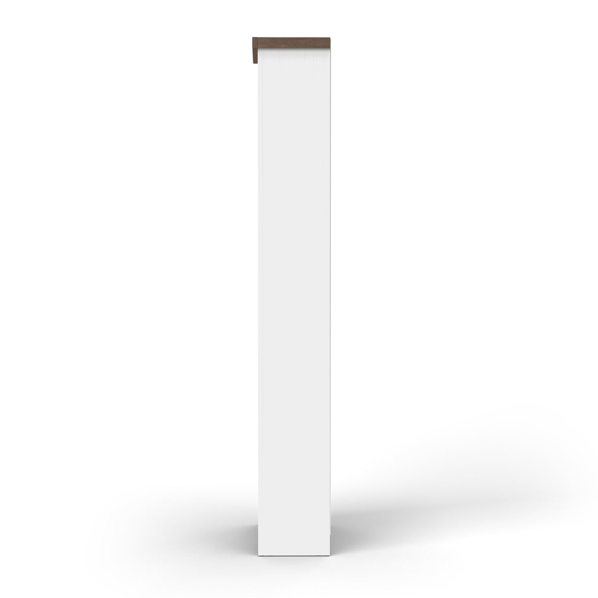 Hampton - High 5 Shelf Bookcase - Jasmine Whitewash / Barnwood by Couch.com