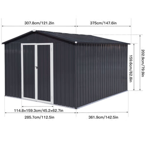 10'x12' Garden Sheds Outdoor Storage Sheds by Couch.com