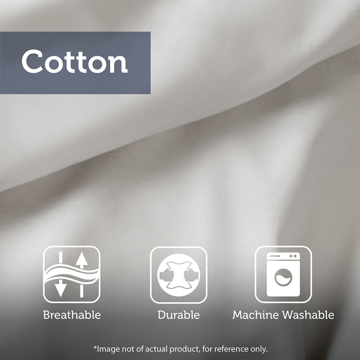 Full/Queen 3 Piece Tufted Cotton Duvet Cover Set