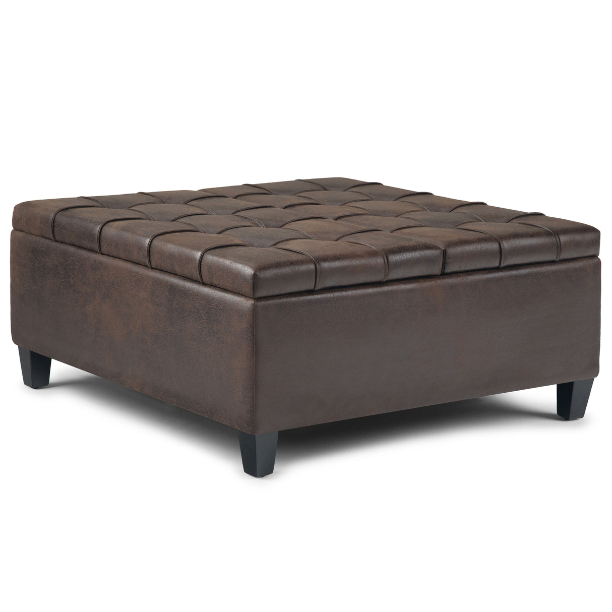Harrison - Large Coffee Table Storage Ottoman by Couch.com