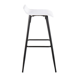 Ale - Contemporary Fixed-Height Bar Stool (Set of 2) by Couch.com
