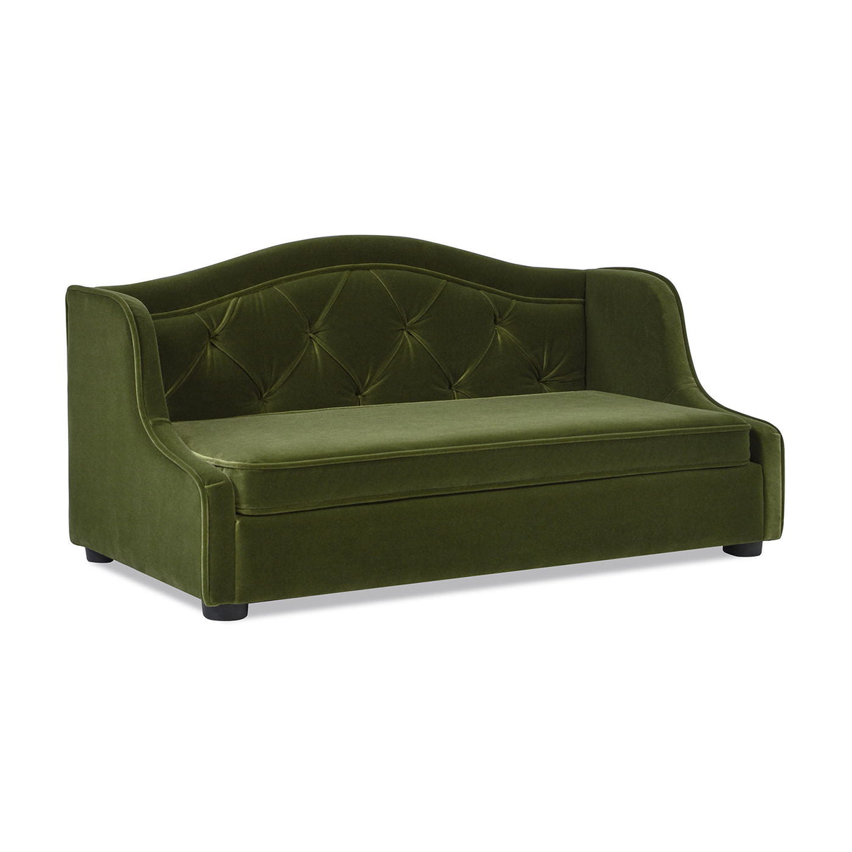 Robin - Tufted Wingback Pet Sofa Bed, Medium by Couch.com