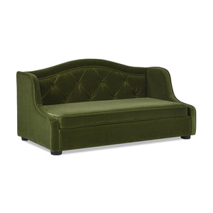 Robin - Tufted Wingback Pet Sofa Bed, Medium by Couch.com