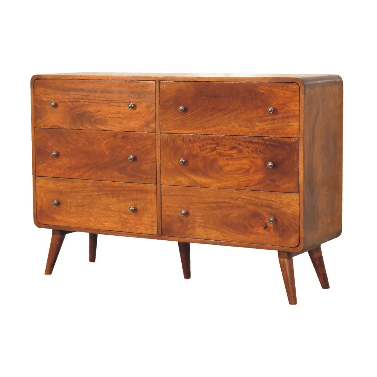 Large Curved Chest - Chestnut by Couch.com