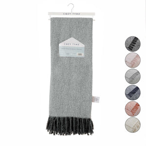 Samara Faux Mohair Throw