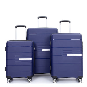 Hardshell Suitcase Double Spinner Wheels Luggage Sets, Lightweight With Tsa Lock, 3 Piece Set by Couch.com