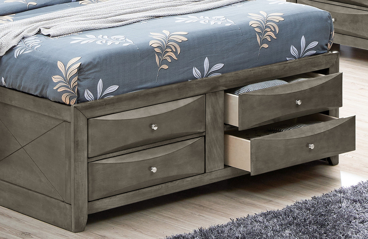 Marilla - Storage Bed With Bookcase Headboard by Couch.com