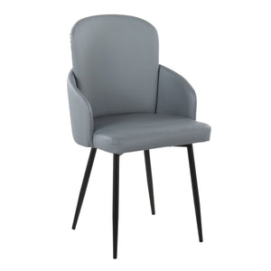Dahlia - Contemporary Elegant Design Dining Chair (Set of 2) by Couch.com
