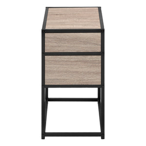 Accent Table, Side Modern - Taupe by Couch.com