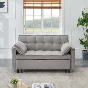 Two-Seat Casual Sofa With Pull Out Bed, Living Room Furniture by Couch.com