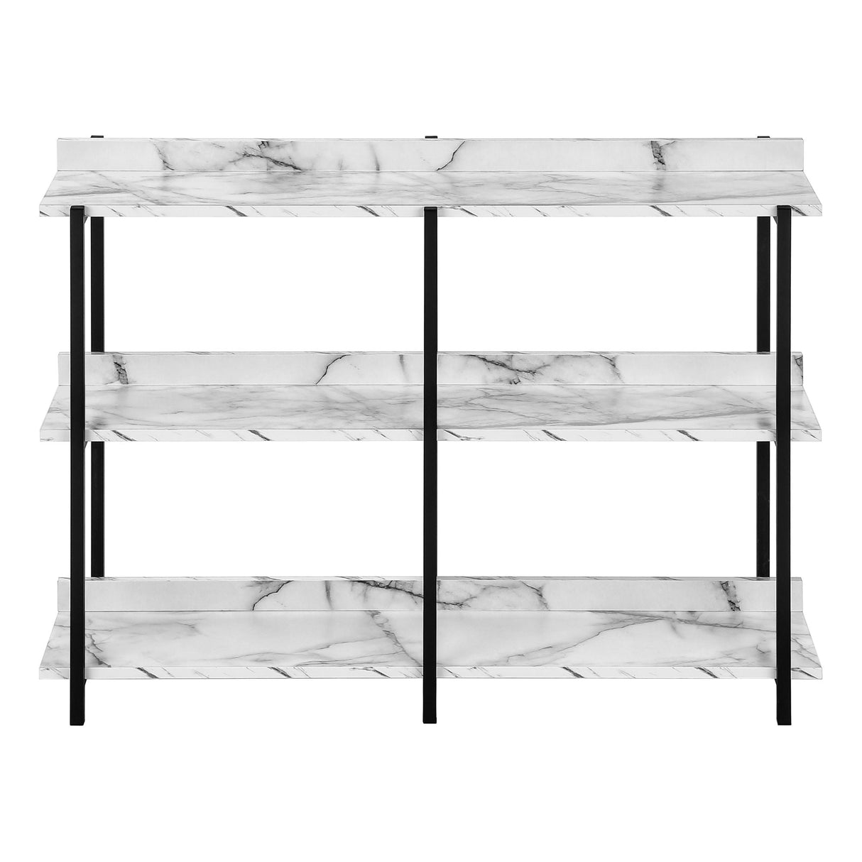 Accent Console Table For Entryway, 3 Tier Design by Couch.com