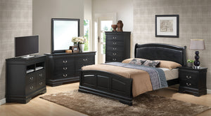 Panel Sleigh Bed Elegantly Crafted by Couch.com
