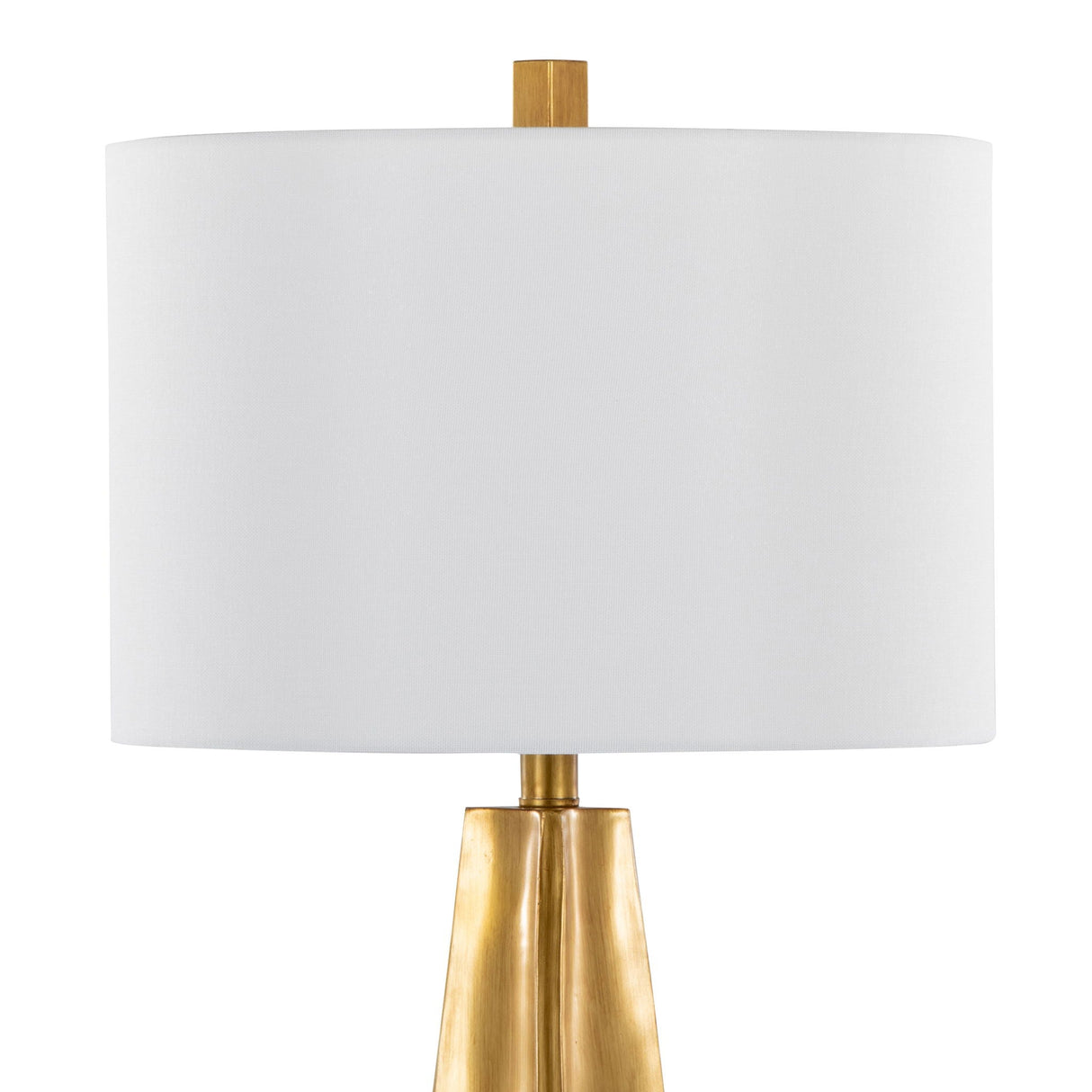 Pompeii - Contemporary Table Lamp - Gold / White by Couch.com