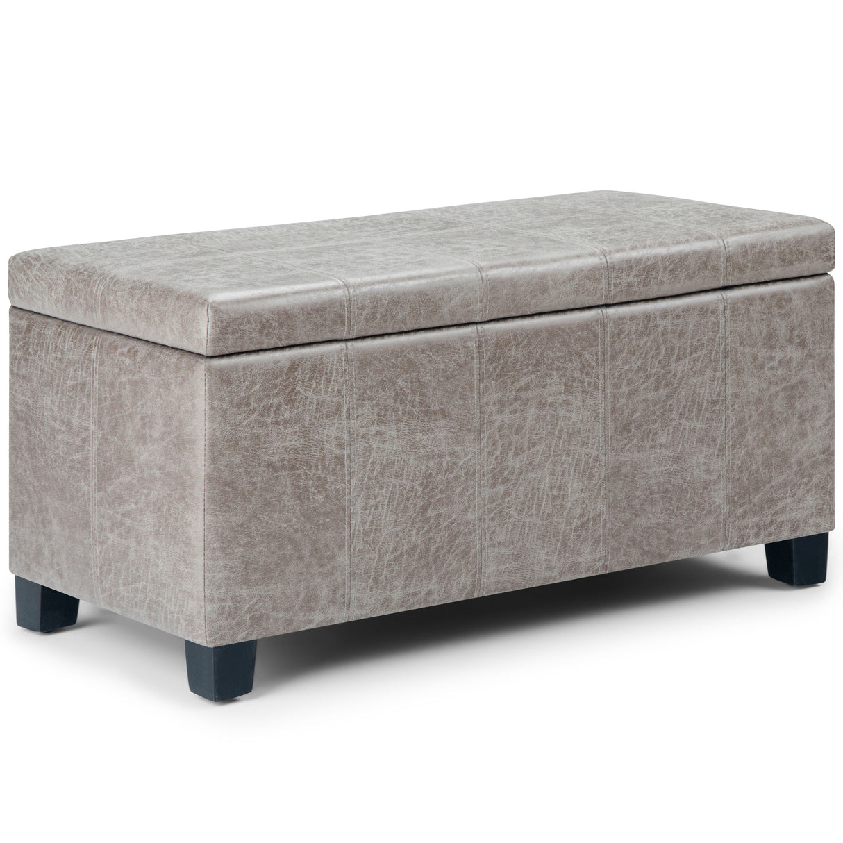 Dover - Upholstered Storage Ottoman Bench by Couch.com