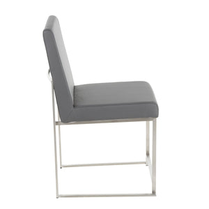 Fuji - Contemporary Modern Elegance High Back Dining Chair (Set of 2) by Couch.com