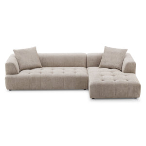Kaynes - Elegant Upholstery Corner Sofa by Couch.com