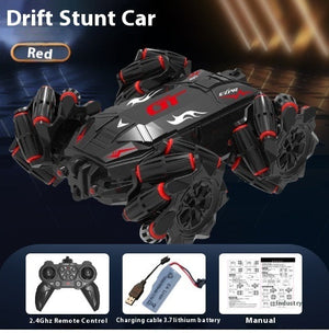 Double-sided Stunt Drift Remote Control Car Lighting Effect Four-wheel Drive Power