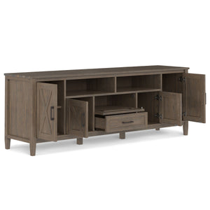 Ela - TV Media Stand - Smoky Brown by Couch.com