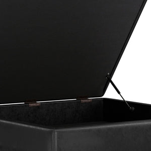 Owen - Multifunctional Square Coffee Table Storage Ottoman by Couch.com