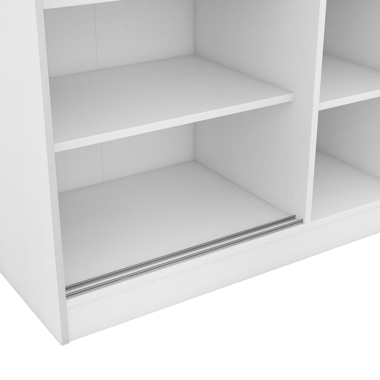 3 Door Shutter Wardrobe & Shelves by Couch.com