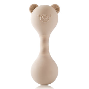 Silicone Sand Hammer Baby Grasping Nibbling Toy Enlightenment Music Sand Hammer Toy